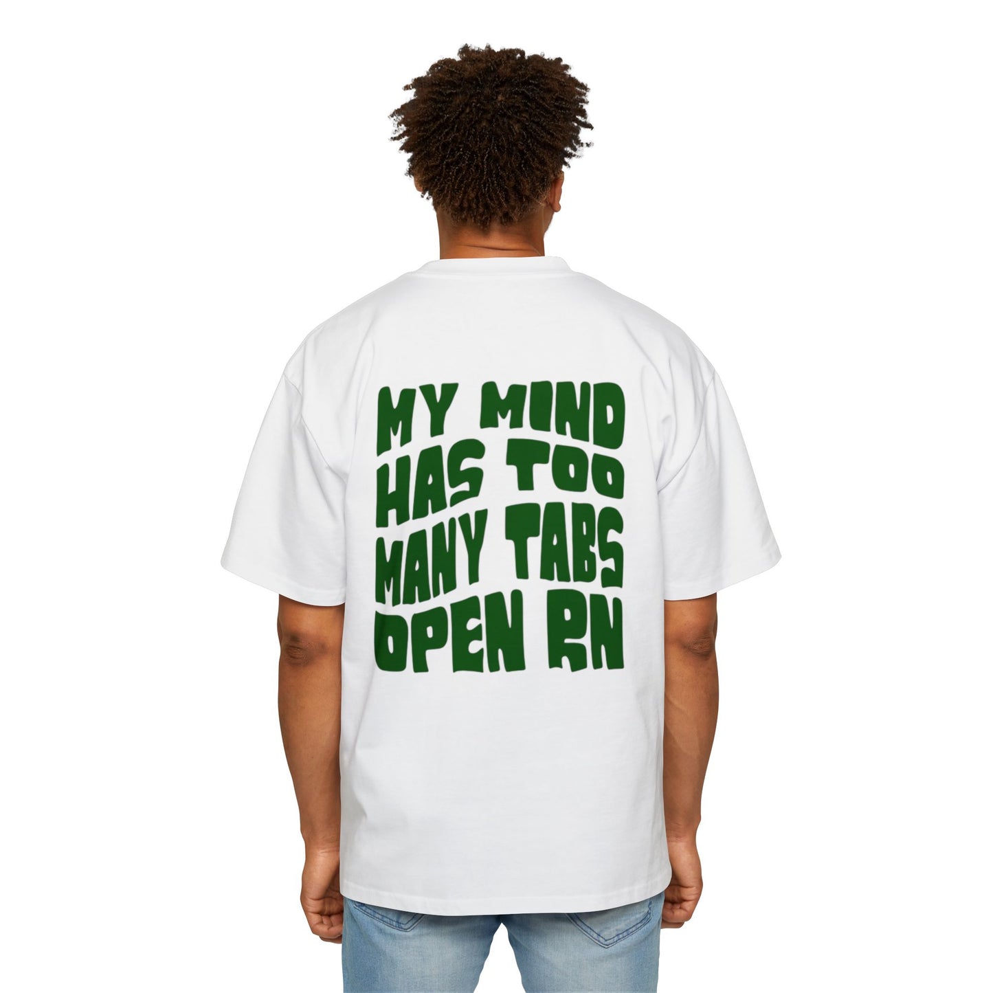 My Mind Has Too Many Tabs Open RN | Minimalist Mental Health T-Shirt